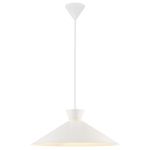 Nordlux Dial 45 Pendant Metal White | Suitable for 1x E27