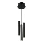 Nordlux Vico Pendant Metal Black | Suitable for 3x GU10