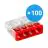 Multipack 100x Wago 2273-204 Push Wire Connector | 4 Wire Connection