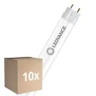 Multipack 10x Ledvance LED Tube T8 Superior (EM/Mains) Ultra Efficiency 11.3/14W 1900/2300lm - 830 Warm White | 120cm - Lumen Switch - Replaces 36W